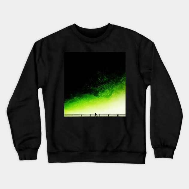 Toxic Fixie Crewneck Sweatshirt by stohitro